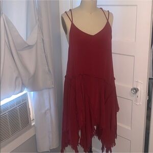 FP Movement by Free People Asymmetrical Red Dress